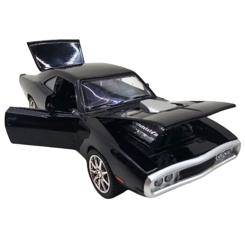 ماکت ماشین ناب سل مدل دوج چارجر 1970 پونتیاک سریع و خشن فلزی چراغدار موزیکال کد DODGE CHARGER 1970 FAST &FURIOUS SCALE 1:24
