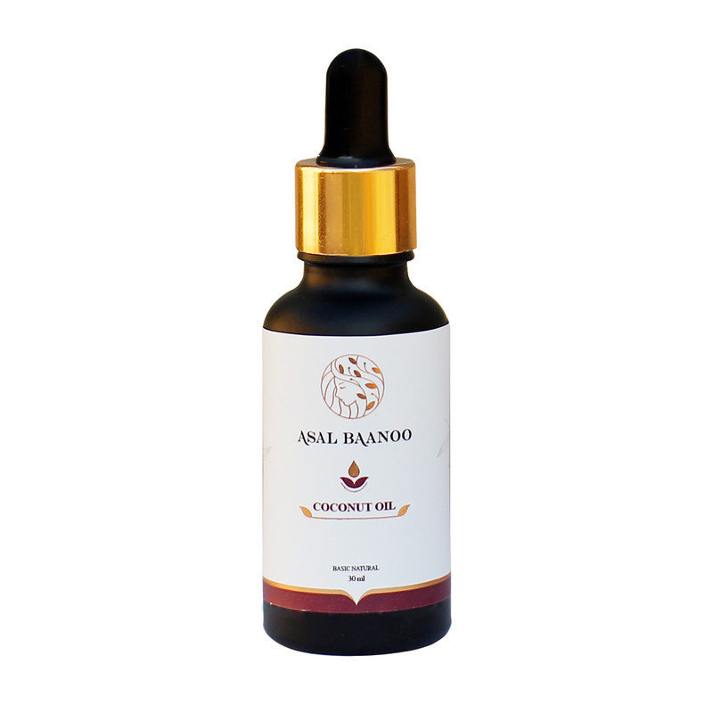 روغن پوست و مو عسل بانو مدل نارگیل حجم 30 میلی لیتر