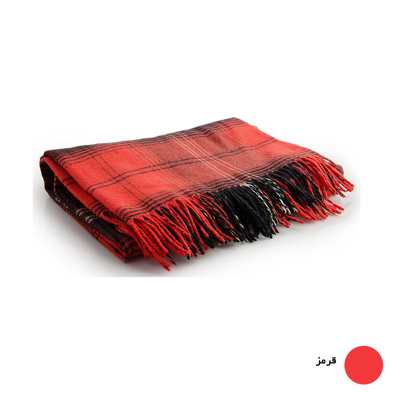 پتو مسافرتی 1 نفره سیمین پتو مدل هلیا سایز 220x150x0.2 سانتی‌متر