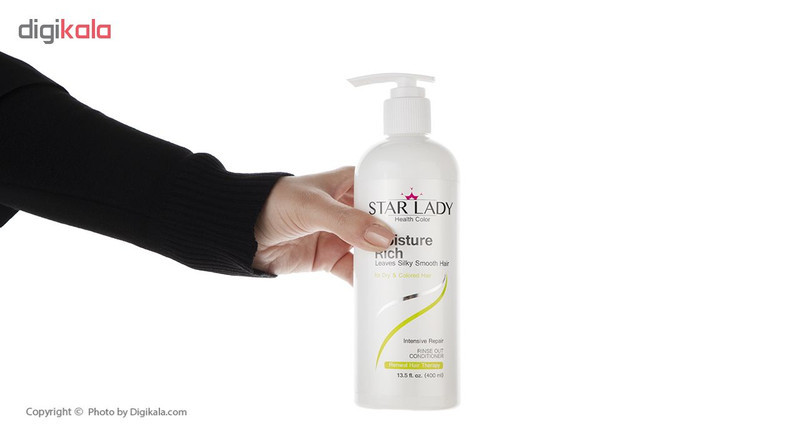 نرم کننده مو استار لیدی مدل Moisture Rich حجم 400 میلی لیتر