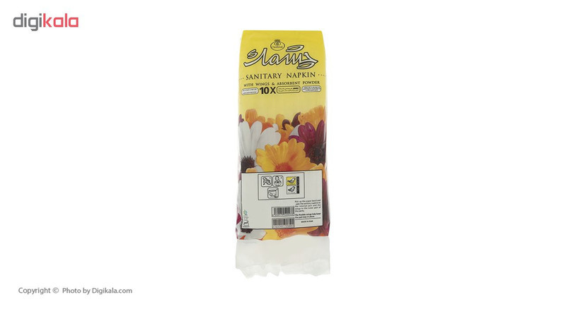 نوار بهداشتی چشمک مدل Extra Large بسته 10 عددی