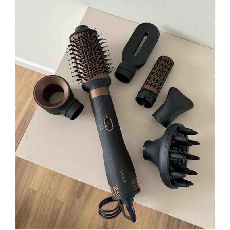 سشوار برس دار چرخشی وی جی آر مدل V-491