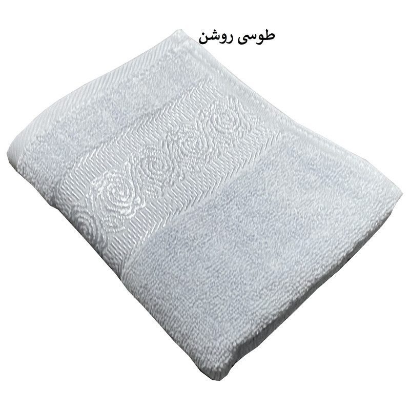 حوله دستی شایسته مدل روژان سایز 32×57 سانتی متر