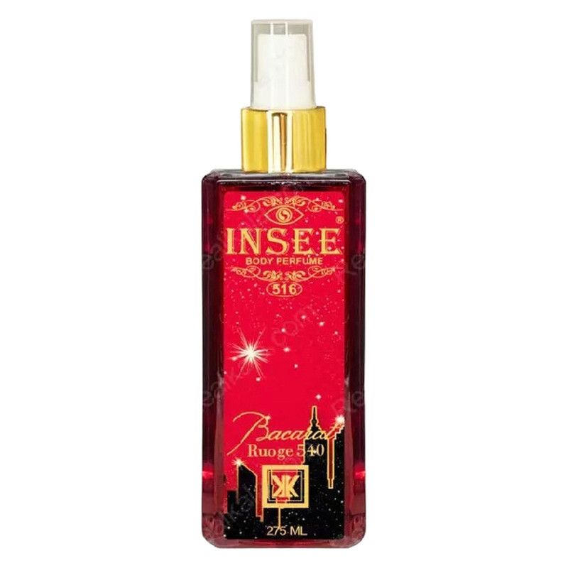بادی اسپلش زنانه اینسی مدل BACARAT ROUGE 540 حجم 250 میلی لیتر