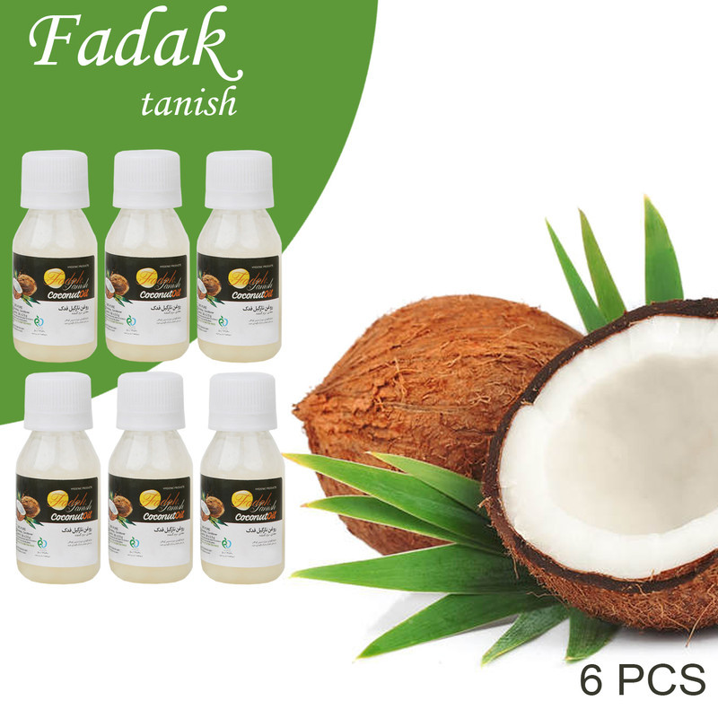 روغن بدن فدک تانیش مدل Coco حجم 50 میلی لیتر مجموعه 6 عددی