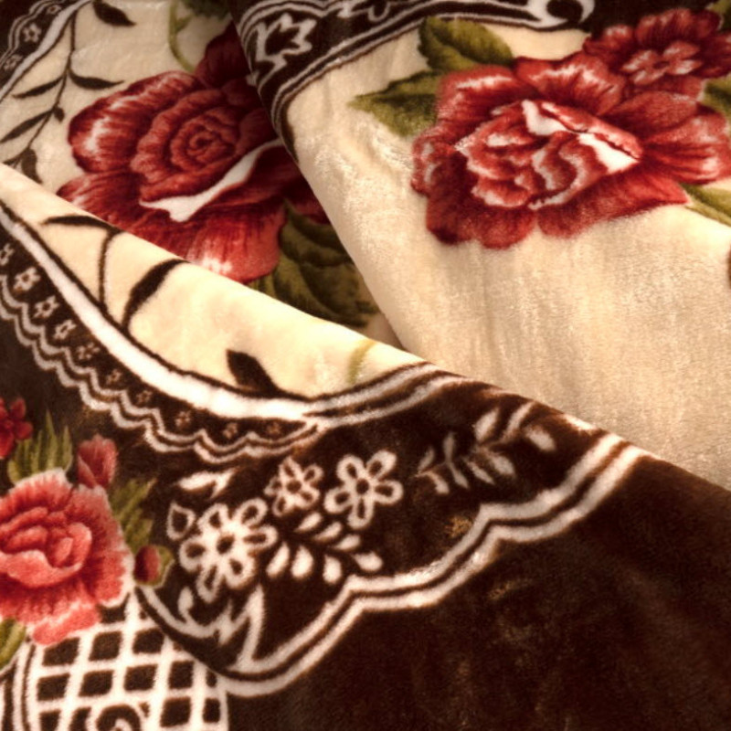 پتو دو نفره گلبافت مدل برتر کد 126 سایز 220x240 سانتی‌متر