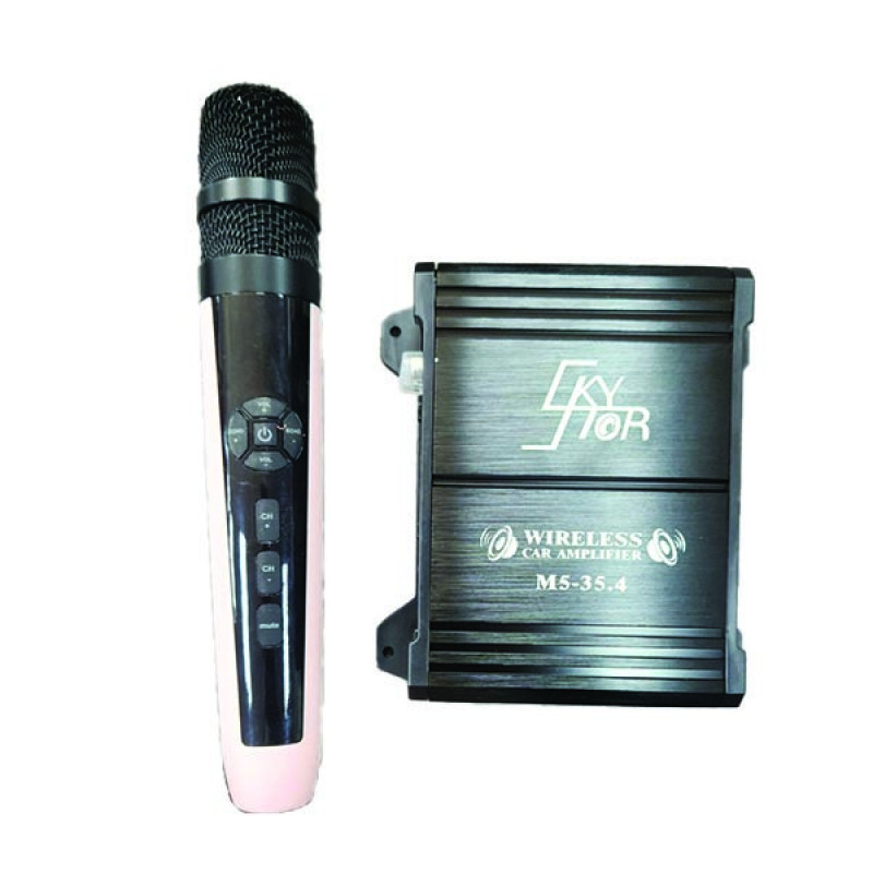 آمپلی فایر خودرو 4 کانال اسکایلر مدل M5-35.4 MIC