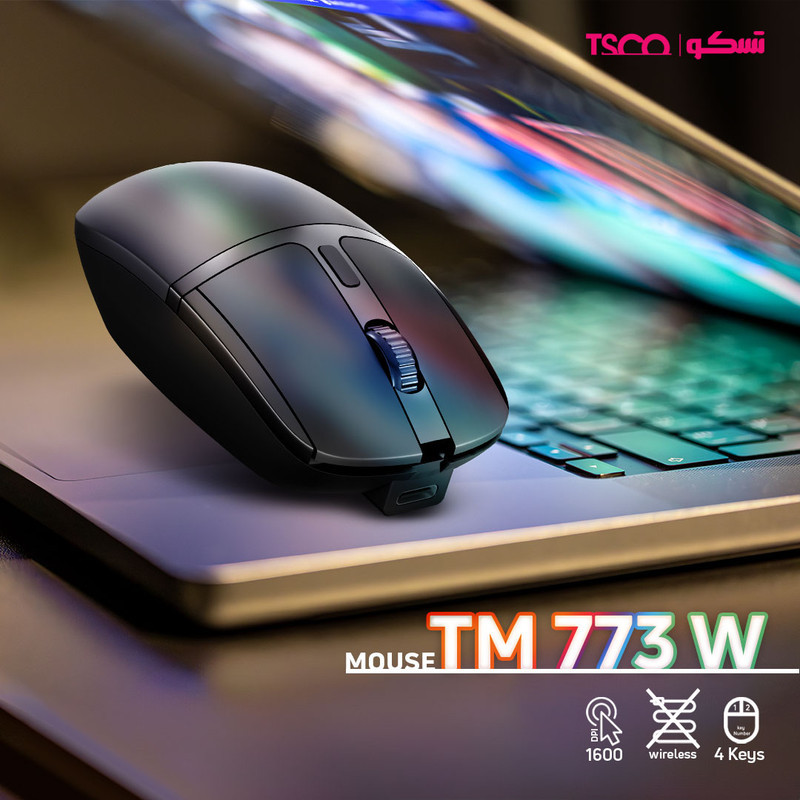 ماوس بی سیم تسکو مدل TM 773W