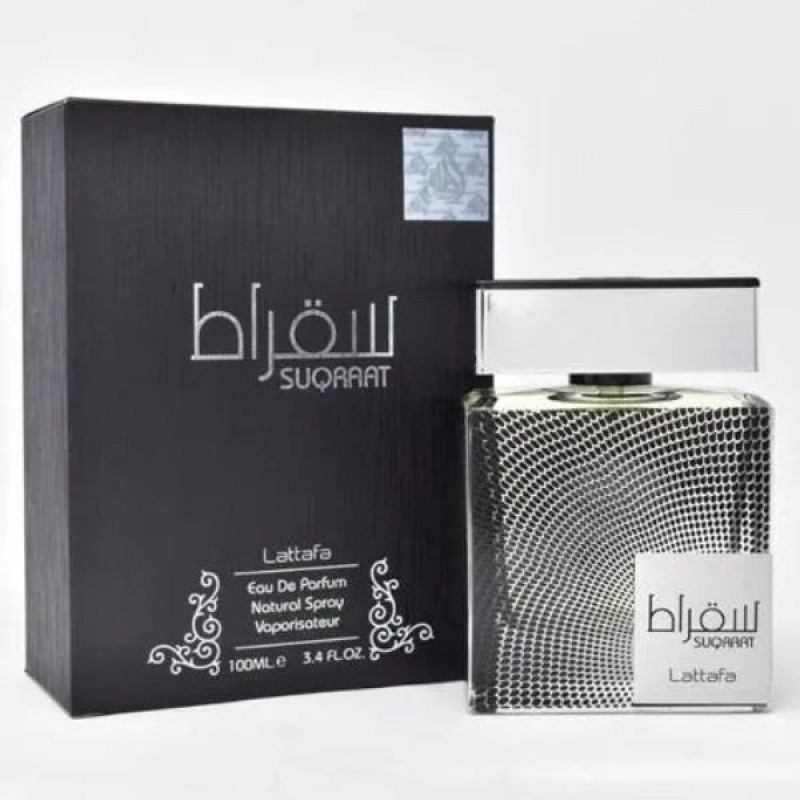 ادو پرفیوم مردانه لطافه مدل Suqraat با رایحه خنک حجم 100 میلی لیتر