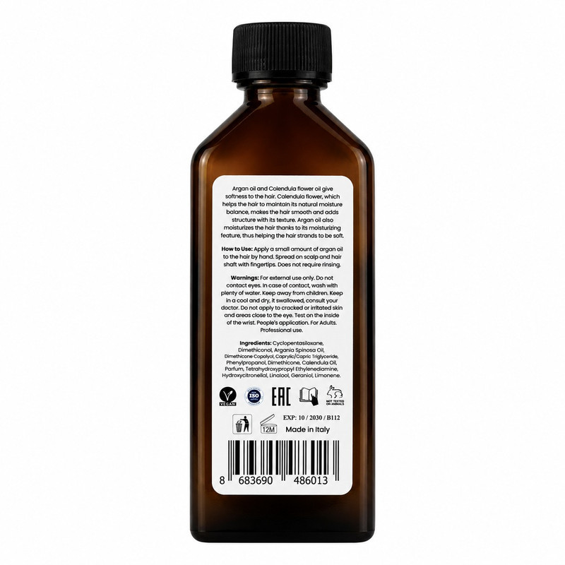 روغن آرگان محافظت‌کننده، نرم‌کننده بلا مدل آرگان  مناسب موهای کم‌حجم حجم 100 میل میلی‌لیتر