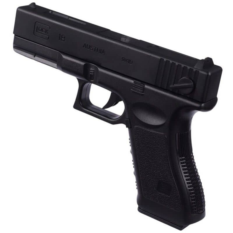 ست تفنگ بازی مدل کلت لیزردار metal p-180
