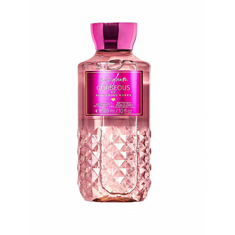 شامپو بدن بس اند بادی ورکز مدل Gingham gorgeous با رایحه میوه مناسب برای انواع پوست حجم 295 میلی‌لیتر