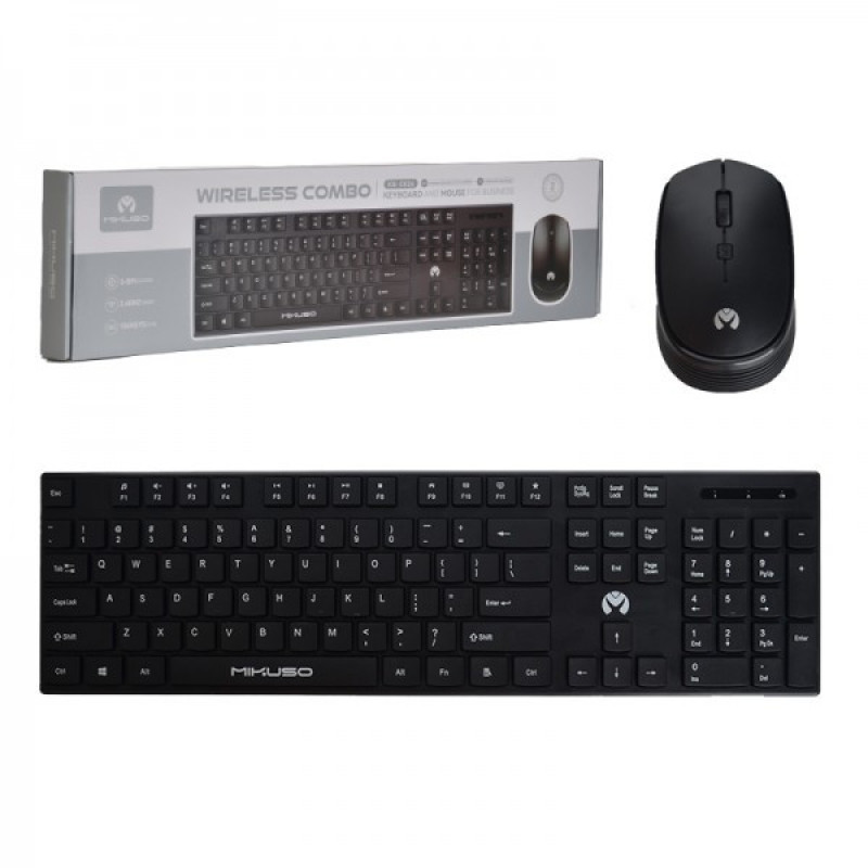کیبورد و ماوس بی سیم میکاسو مدل KB-CO26