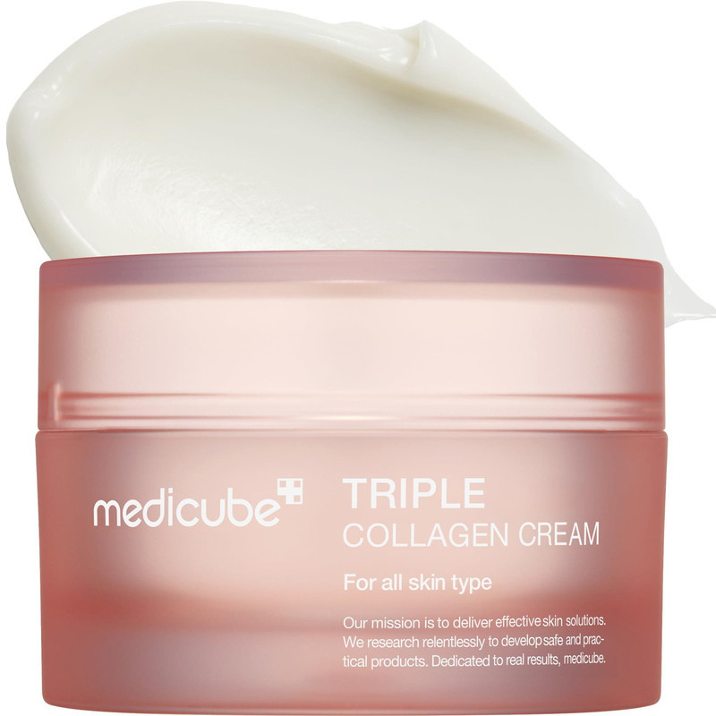 کرم ضد چروک مدیکیوب مدل Triple Collagen حجم 50 میلی لیتر