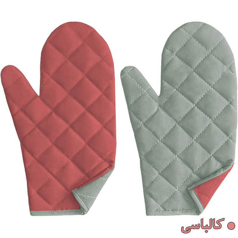 دستکش فر راولا کد N109 مجموعه 2 عددی