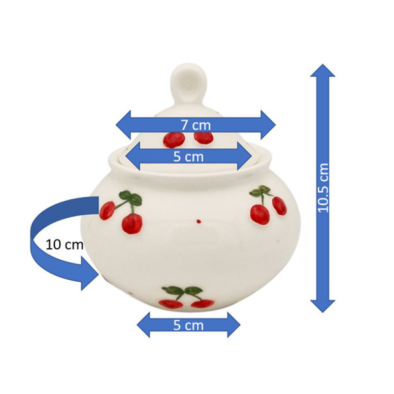 سرویس قهوه خوری 9 پارچه مناسب برای 2 نفره مدل اشکان کد 2424P9xalb