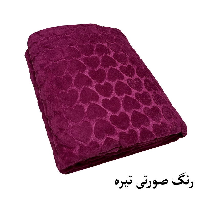 پتو مسافرتی 1 نفر هنرمند مدل هیرت سایز 200x160 سانتی‌متر