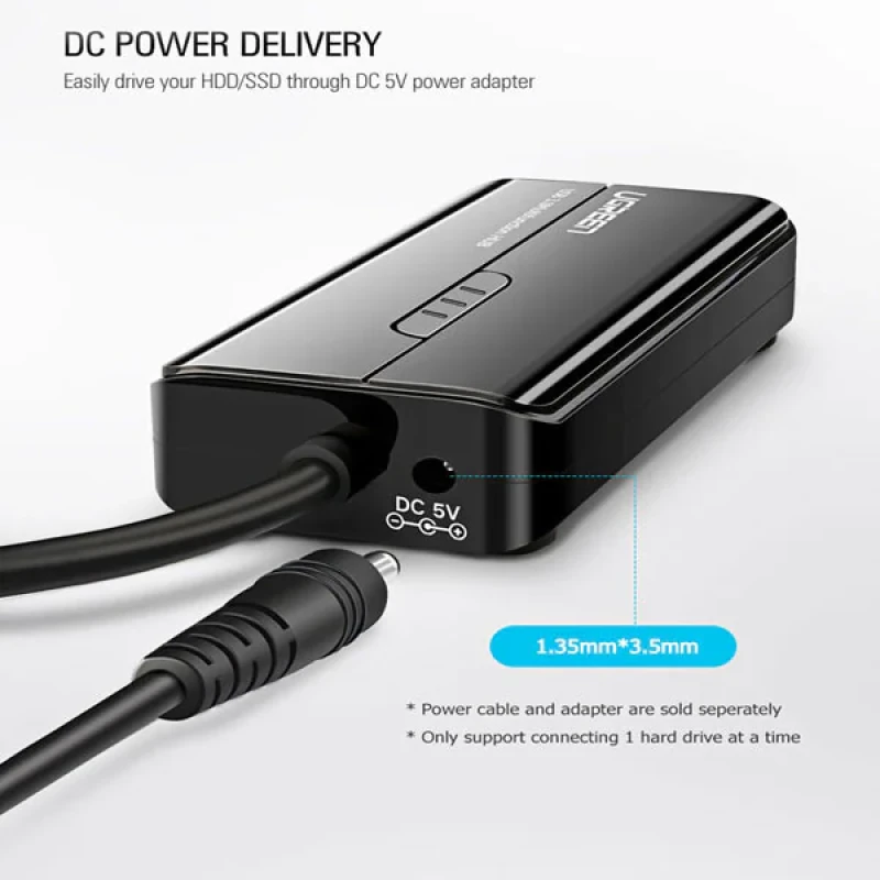 هاب USB3.0 سه پورت یوگرین مدل CR103-20265