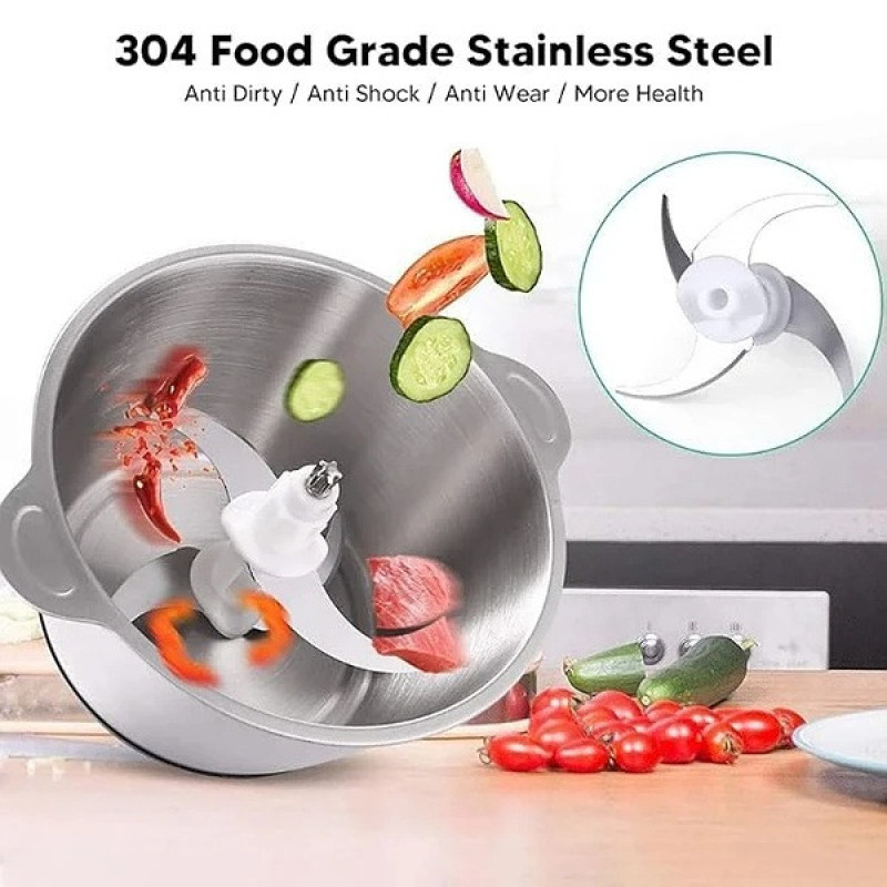 خردکن 3500 میلی‌لیتر کوکینگ مدل دو موتوره دستی و برقی