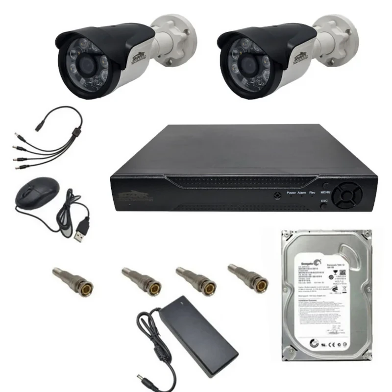 سیستم امنیتی شارک مدل AHD-WARM2mp-3