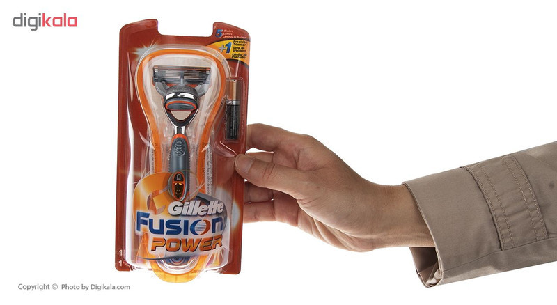 خود تراش مردانه ژیلت مدل Fusion Power