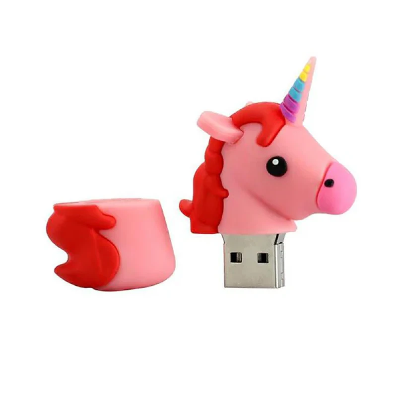 فلش مموری طرح اسب تک شاخ مدل UL-Unicorn01 ظرفیت 128 گیگابایت