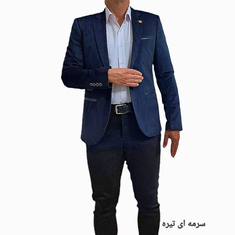 کت تک رسمی مردانه جیر مدل ۱۰۰۶