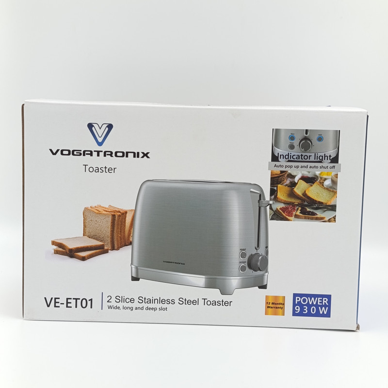 توستر 2 اسلایس وگاترونیکس مدل VE-ET01