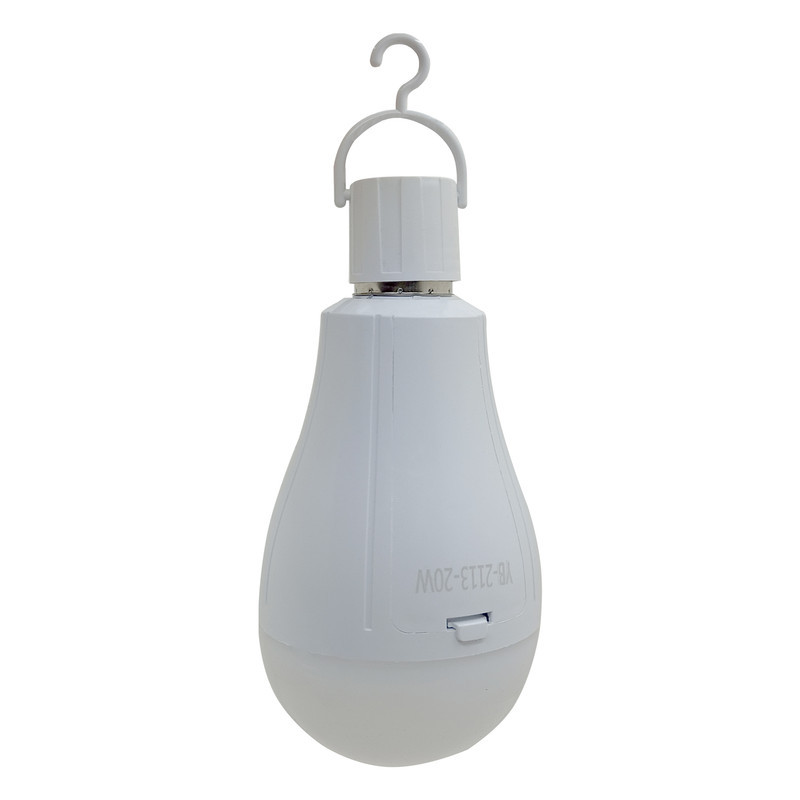 چراغ اضطراری مدل هوشمند کد YB-2113 20W با نور مهتابی مجموعه 2 عددی
