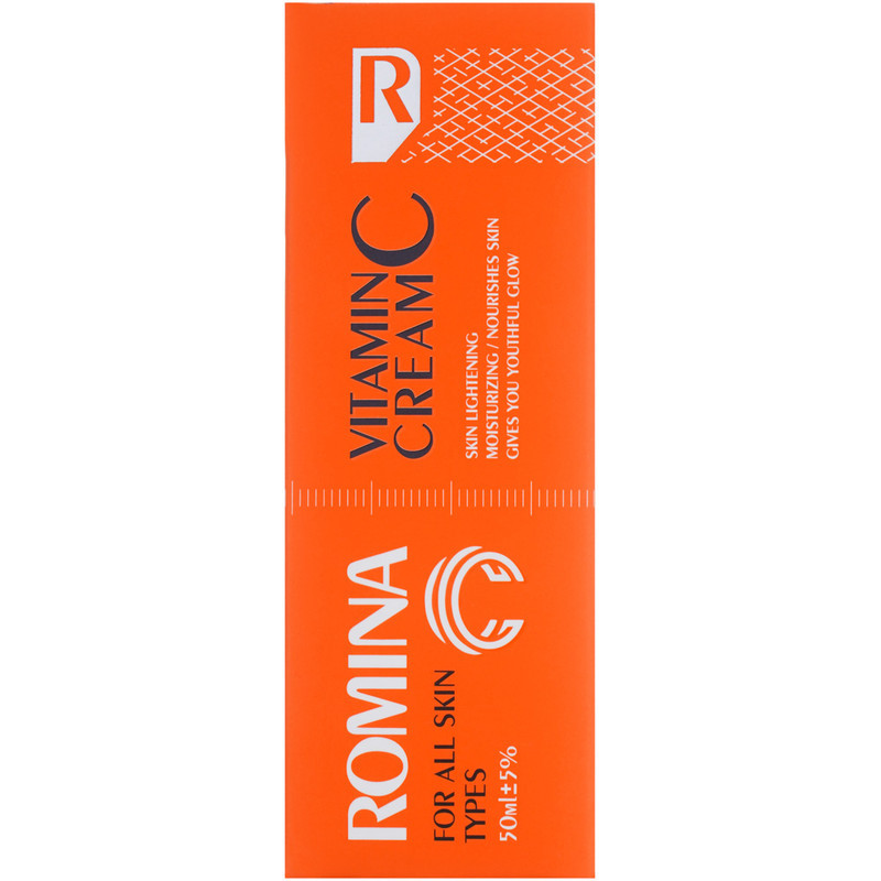 کرم روشن کننده رومینا مدل Vitamin C حجم 50 میلی لیتر