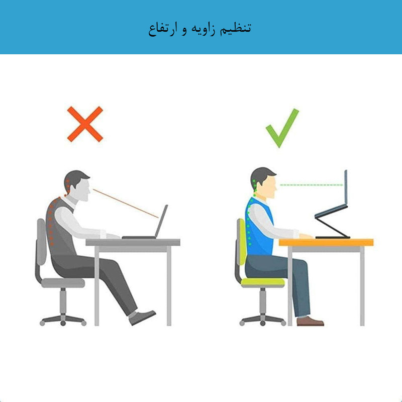 پایه نگهدارنده لپ تاپ مدل B05CH