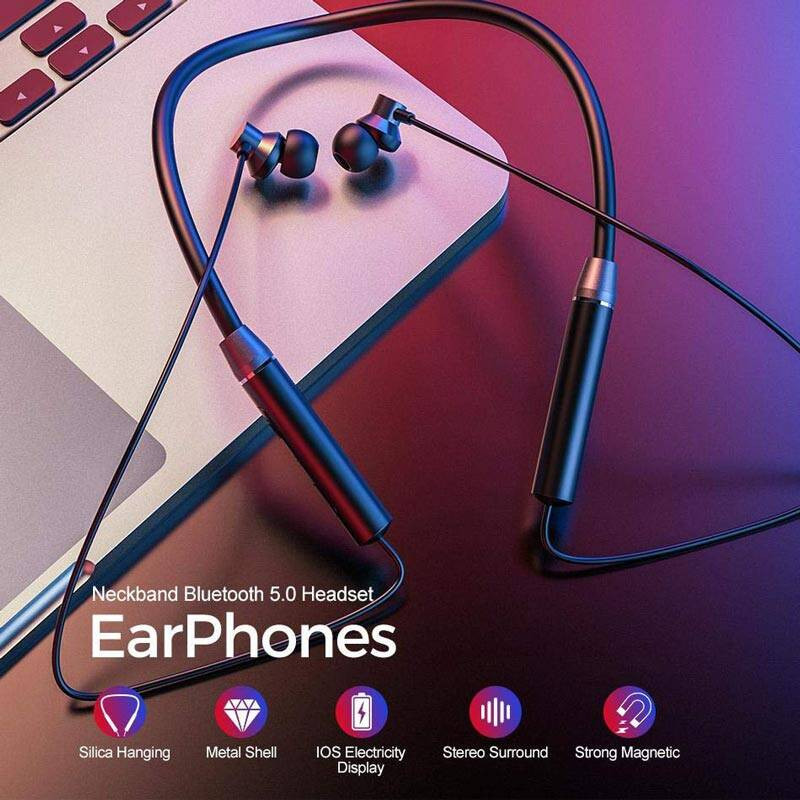 هدست بلوتوثی لنوو مدل HAM HE05x  Magnetic