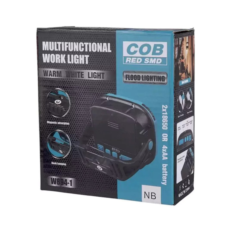 چراغ شارژی فلادلایتینگ مدل W894-1