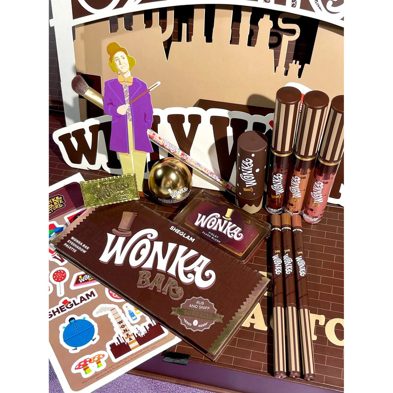 مجموعه آرایشی شیگلم مدل Willy Wonka مجموعه 13 عددی