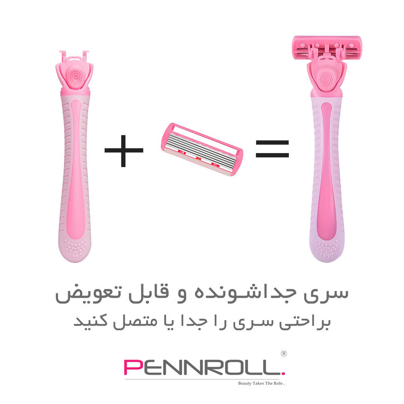خود تراش پنرول مدل PRCL - PANDA Pro 6 - X2  بسته 2 عددی