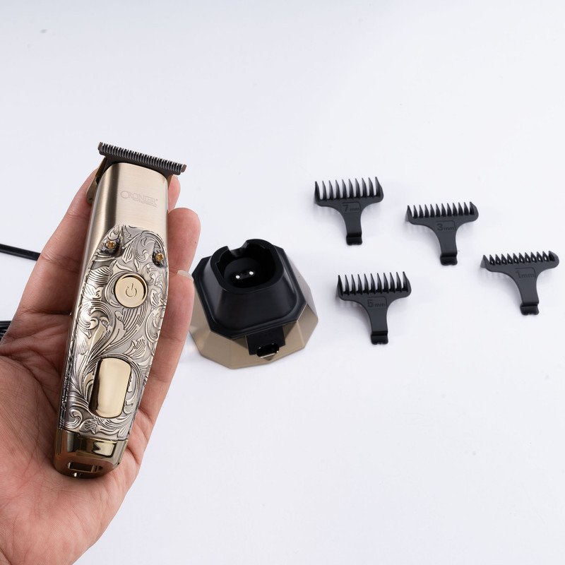 ماشین اصلاح موی سر و صورت شارژی کرونیر مدل CR-873