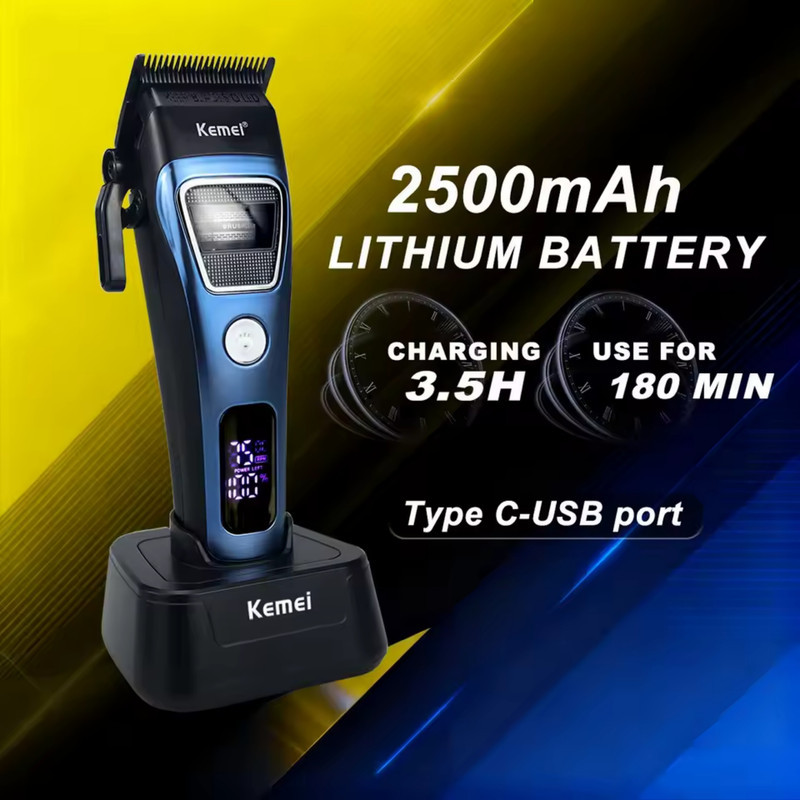 ماشین اصلاح موی سر و صورت شارژی کیمی مدل km-1911