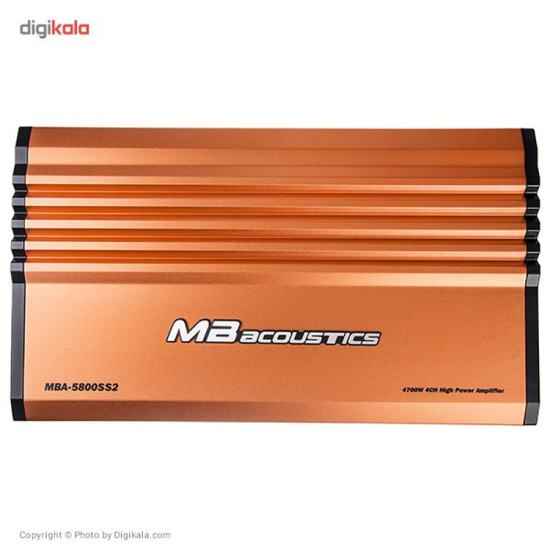آمپلی‌ فایر خودرو ام‌ بی آکوستیکس مدل MBA-5800SS2
