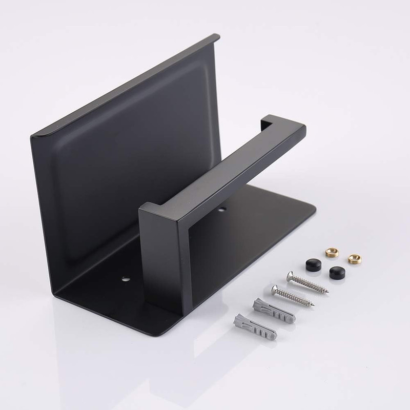 پایه رول دستمال کاغذی مدل صفحه دار استیل کد AK14