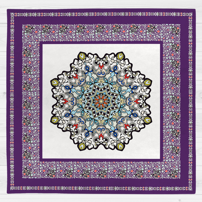 رومیزی طرح سنتی کد 9952