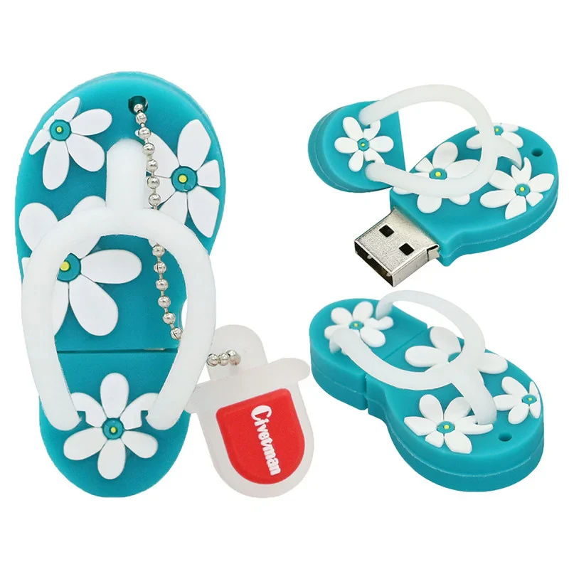 فلش مموری طرح دمپایی مدل UL-Flip flops ظرفیت 16 گیگابایت