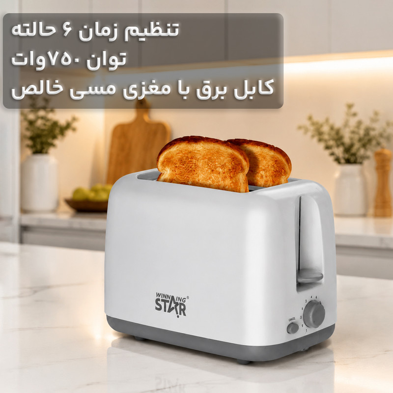 توستر دو اسلایس وینینگ استار مدل ST-9359