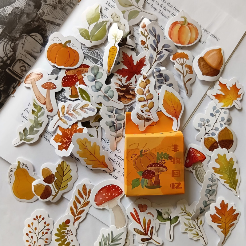 برچسب مدل Autumn Wonderland بسته ۴۵ عددی