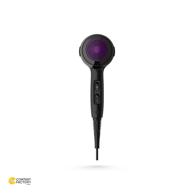 سشوار حرفه‌ای 2200 وات فیلیپس مدل BHD274، موتور AC، وزن 600 گرم، دارای سری متمرکز‌کننده باریک، متمرکز‌کننده پهن با ویژگی حجم‌دهندگی، با قابلیت باد سرد، فناوری تولید یون