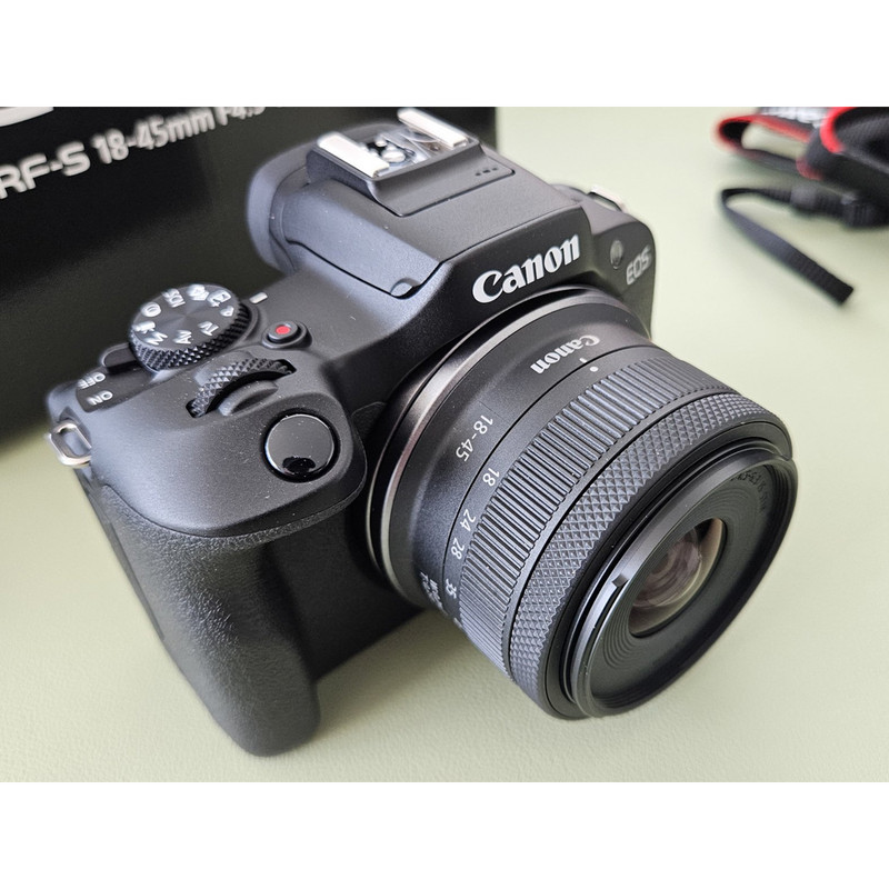 دوربین کانن کد EOS R100 Mirrorless with RF-S 18-45mm