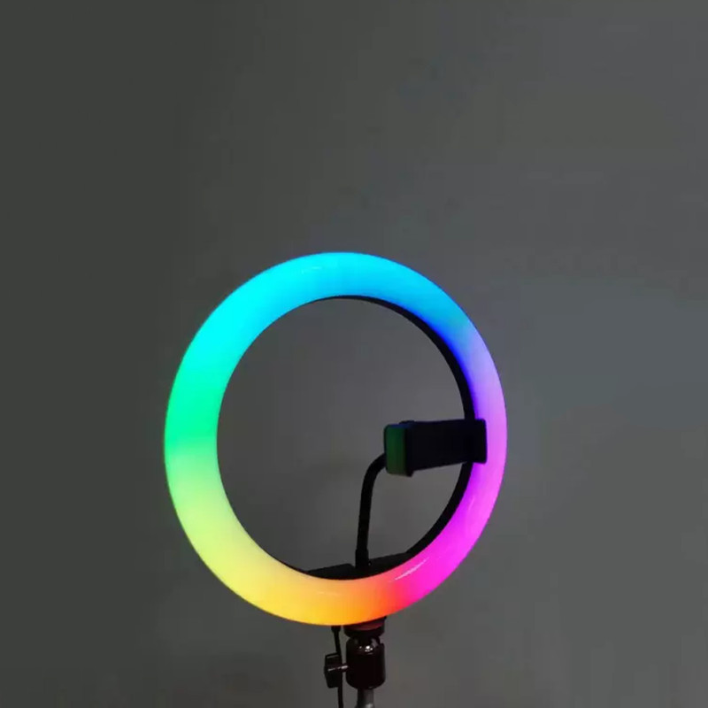 رینگ لایت مدل LJJ-30 RGB-30cm