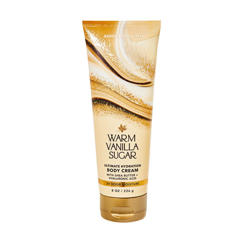 کرم بدن بس اند بادی ورکز مدل Warm Vanilla Sugar حجم 226 میلی لیتر
