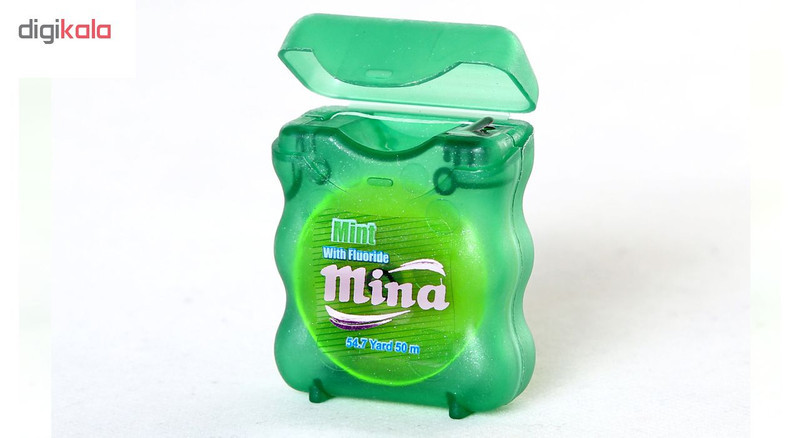 نخ دندان مینا مدل Mint Narrow بسته 4 عددی