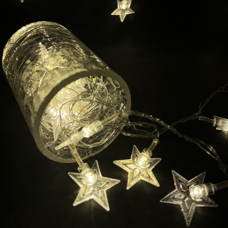ریسه ال ای دی طرح ستاره کد 01 طول 4 متر
