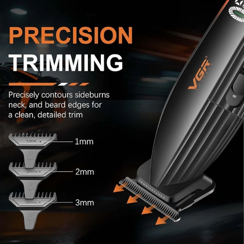 ماشین اصلاح موی سر و صورت شارژی وی جی ار مدل V-899T